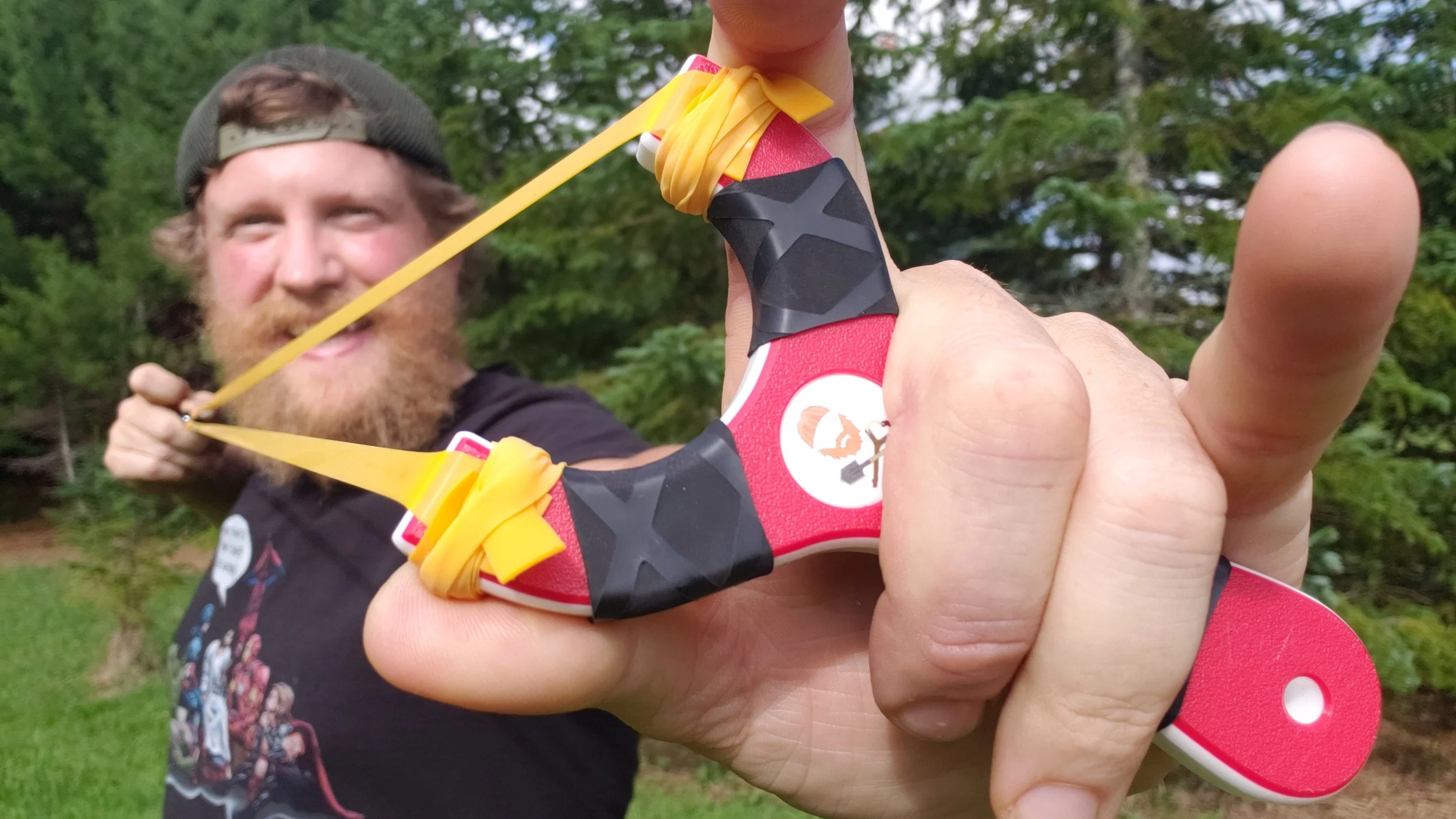 How to top shoot a slingshot